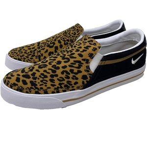 Women’s Nike Legacy Court Leopard Slip On Shoes